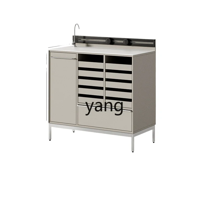 

Yjq Modern Minimalist Sideboard Coffee Home Small Apartment Floor Kitchen Storage Storage Side Cabinet