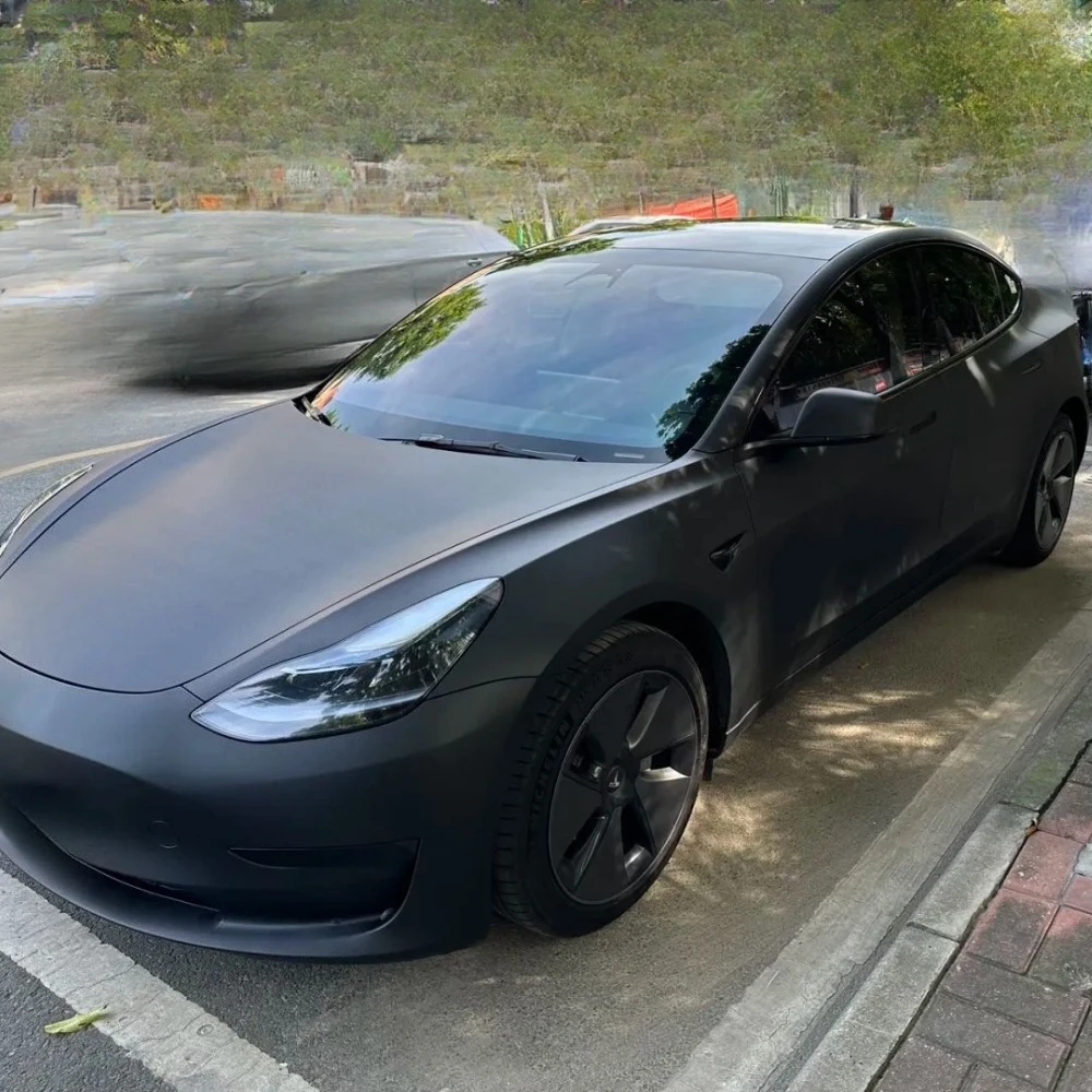 For Tesla Model 3 Highland 2024 2025 DIY MaryKay Pink Pre-cut PPF Color Change Film PET Paint Protection Film Anti-Scratch Cover - Detail 1
