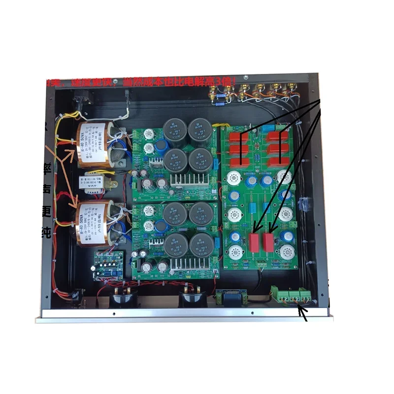 

6z4 6x4 Vacuum Tube Preamplifier Copy JADIS JP200 Beautiful Sound High Resolution HIFI Tube Preamp Audio Amplifier