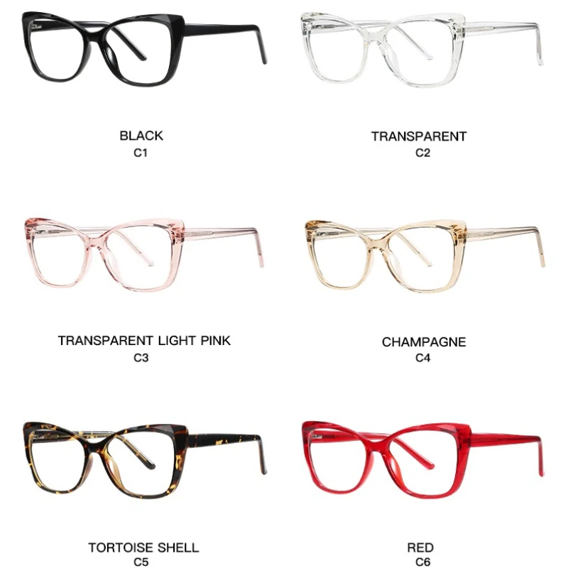 GJ OPTICIAN البلاستيك التيتانيوم التصميم الأصلي النظارات الطبية البصرية ربيع جديد مكافحة الضوء الأزرق القراءة النظارات التقدمية