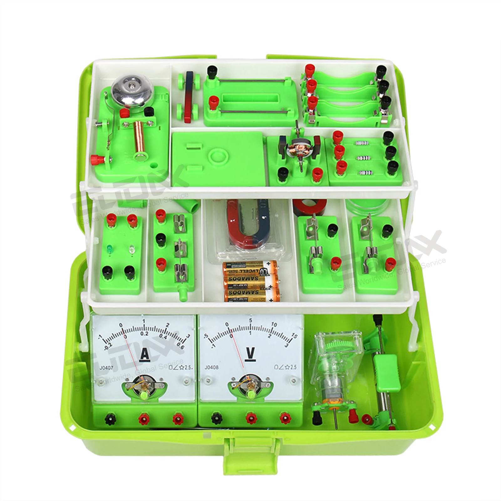 Physics Labs Basic Elektriciteit Discovery Circuit Magnetisme Experiment Kits Science Education Speelgoed Voor Junior Senior High School