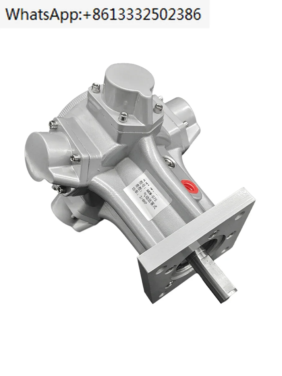 

Пневматический двигатель 5-цилиндровый цилиндр 1/2 л.с. Взрывозащищенный поршневой двигатель 1/8 л.с. вперед и назад NKM-010