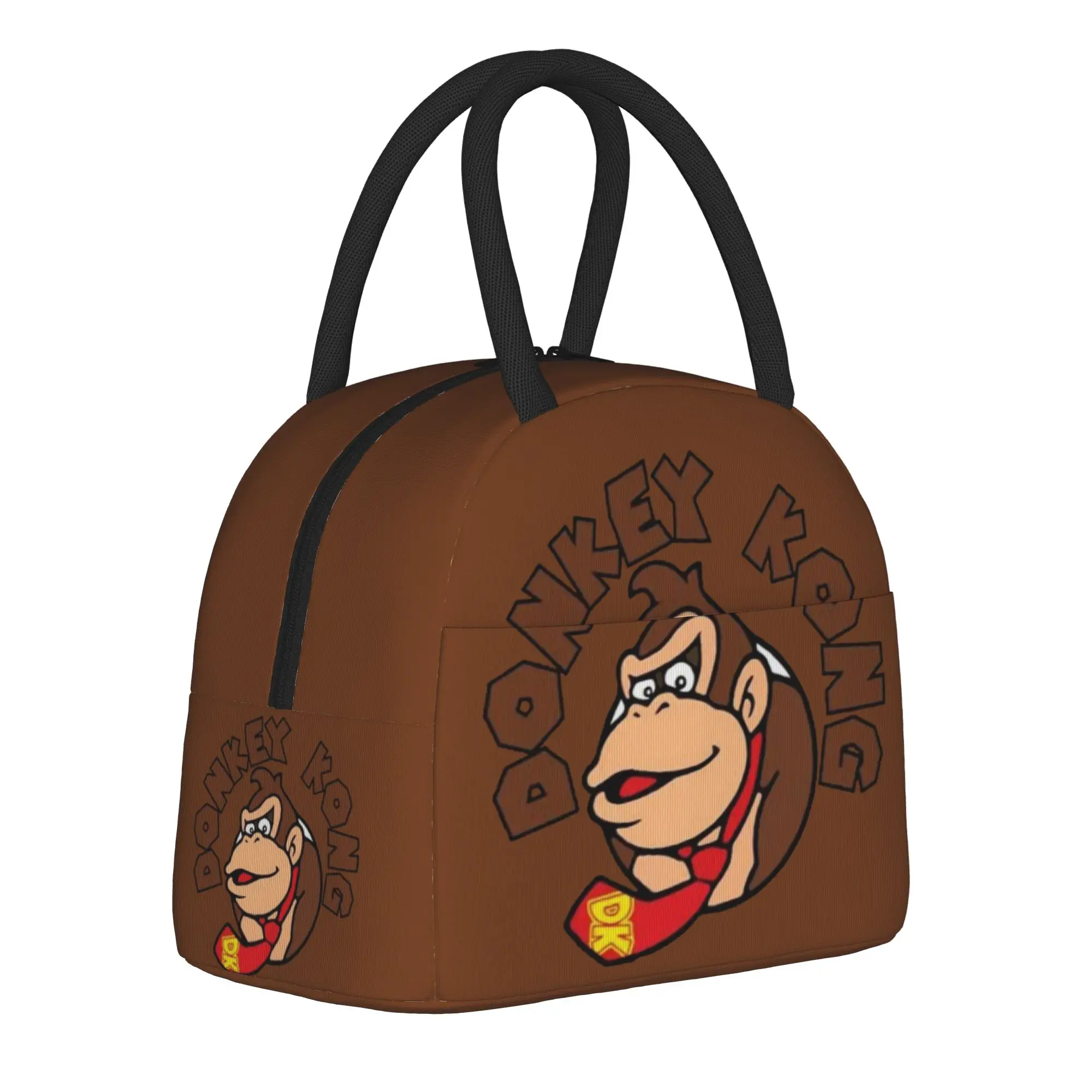 

Marioes characters Insulated Lunch Bag for Men Women Storage Food Box Leakproof Thermal Cooler Lunch Boxes For School Office