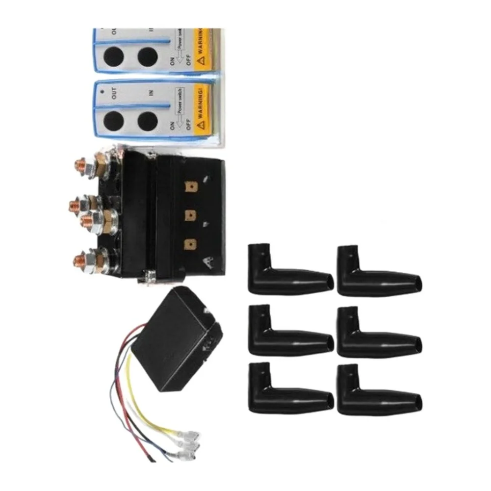 400A Winch Power Switch With Dual Remote Control Set, Industrial-Grade High Torque Cutoff For Off-Road Vehicle Gear