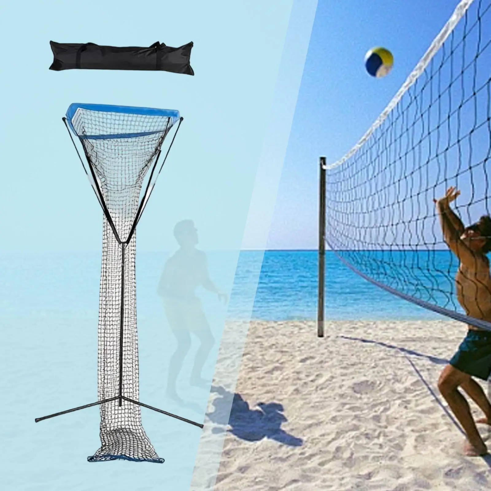 professional-volleyball-setter-trainer-net-with-storage-bag-for-gym-playground-backyard-practice