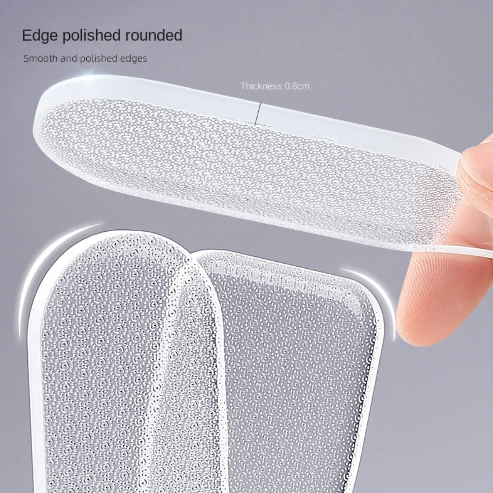 Foot Scrubber Nano Glass Foot File Transparent Callus Dead Skin Remover Glass Foot Rubbing Board Horny Foot Grinding