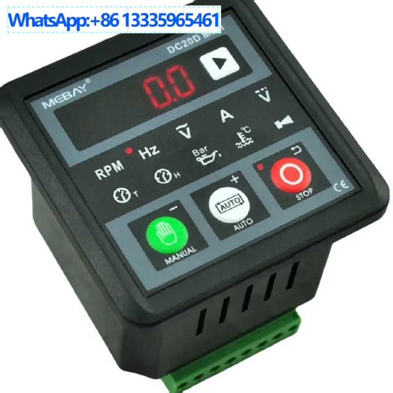

DC20DMK2 Generator Set Automatic Start-Stop Controller Four Protection Controller Control Module DC20DMKII