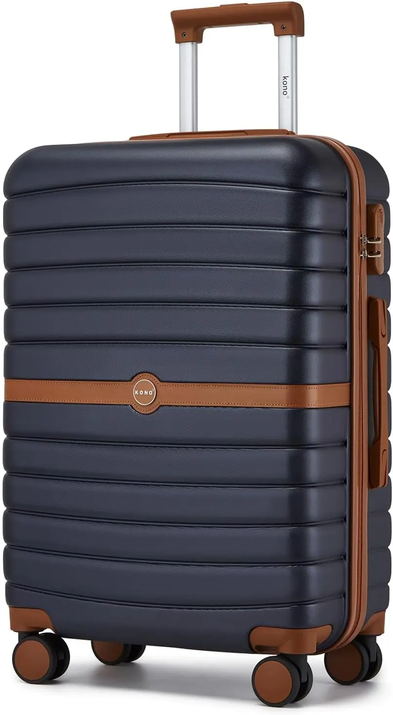 KONO Hard Shell Case (55/66/76 cm) PC-koffer Set met 360° °   Rol- en cijferslot - afbeelding 1