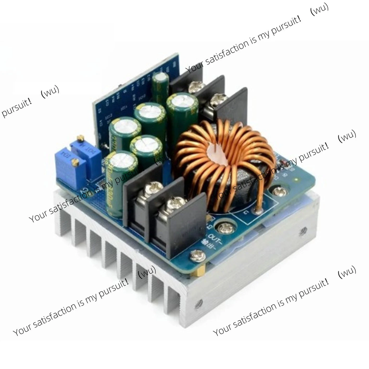 DC-DC 400W 15A Buck Converter 10V-60V to 0-45V Constant Voltage Constant Current Adjustable Power Supply Module