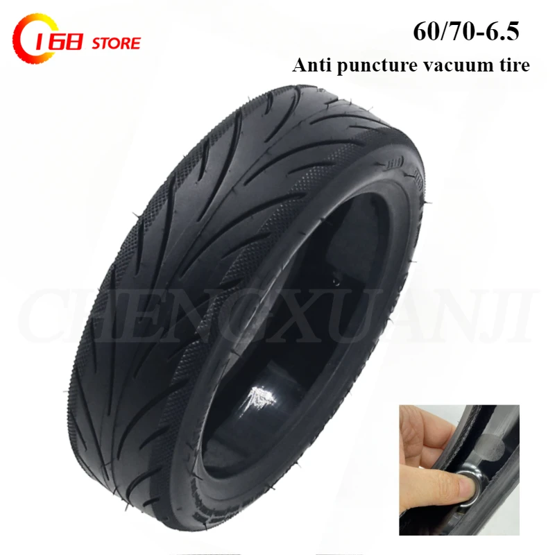 

CST 60/70-6.5 Anti puncture vacuum tire suitable for electric scooter accessories. Replacement parts for 10 inch tubeless tires