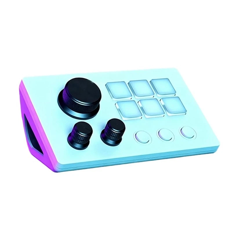 Mini Keyboard Desktop Helper Desk Console Panel Controller Programmable Macro Custom Button Multiple Scenario