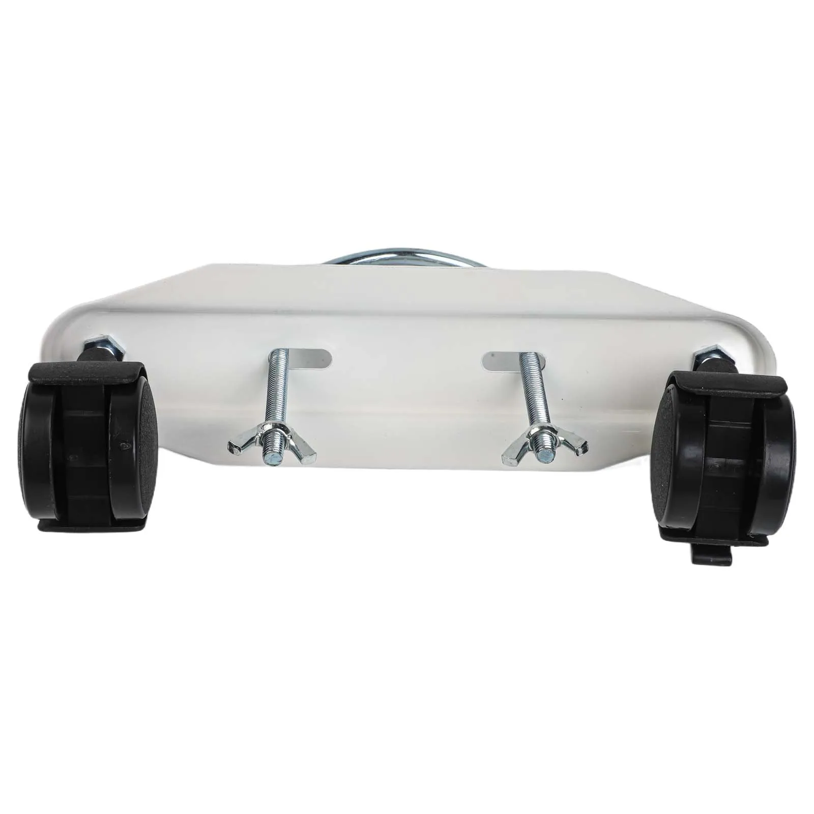 2er-Set Riemenscheibenhalterungsständer mit 360-Grad-Drehrollen für den Einsatz elektrischer Heizgeräte, kompatibel mit mehreren Rahmmodellen