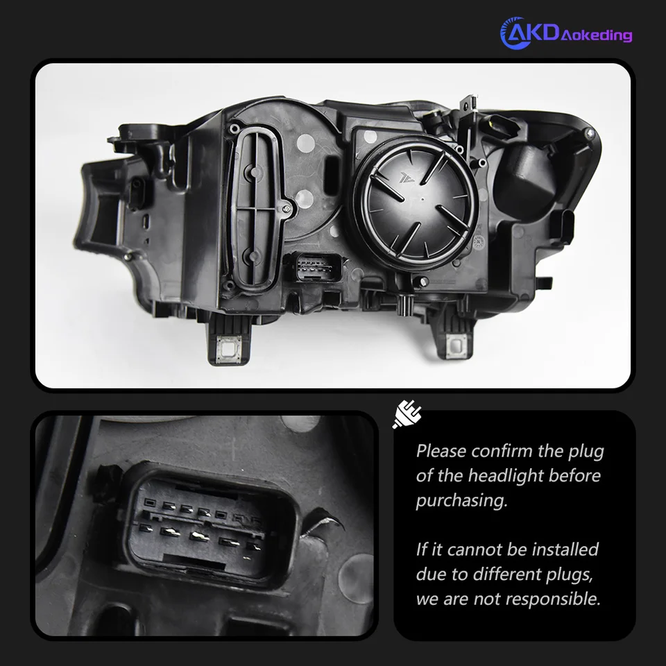 X3 F25 ヘッドライト 左側 マレリ製 HID プロジェクター 良品・破損無