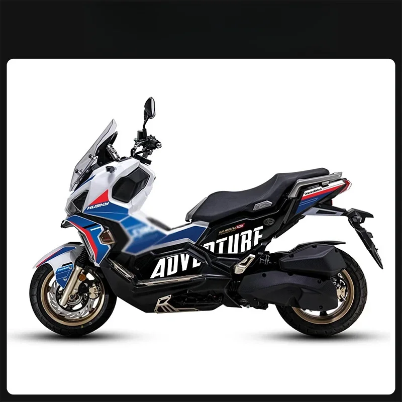 Suitable for Sanyang locomotive Husky ADV pedal 150 modification, whole car waterproof sticker version