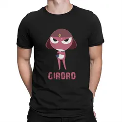 Corporal Giroro Reporting T Shirt Sgt Frog Keroro Gunso Cartoon Anime 100% Cotton Tops Humor Short Sleeve Round Collar Tees