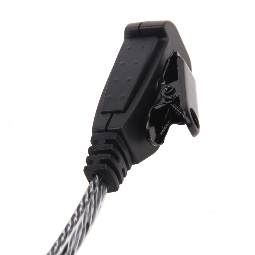 2 دبوس سماعة رأس لاسلكية مع PTT MIC K نوع سماعة أذن لاسلكية متعددة الوظائف ملحقات ل BAOFENG