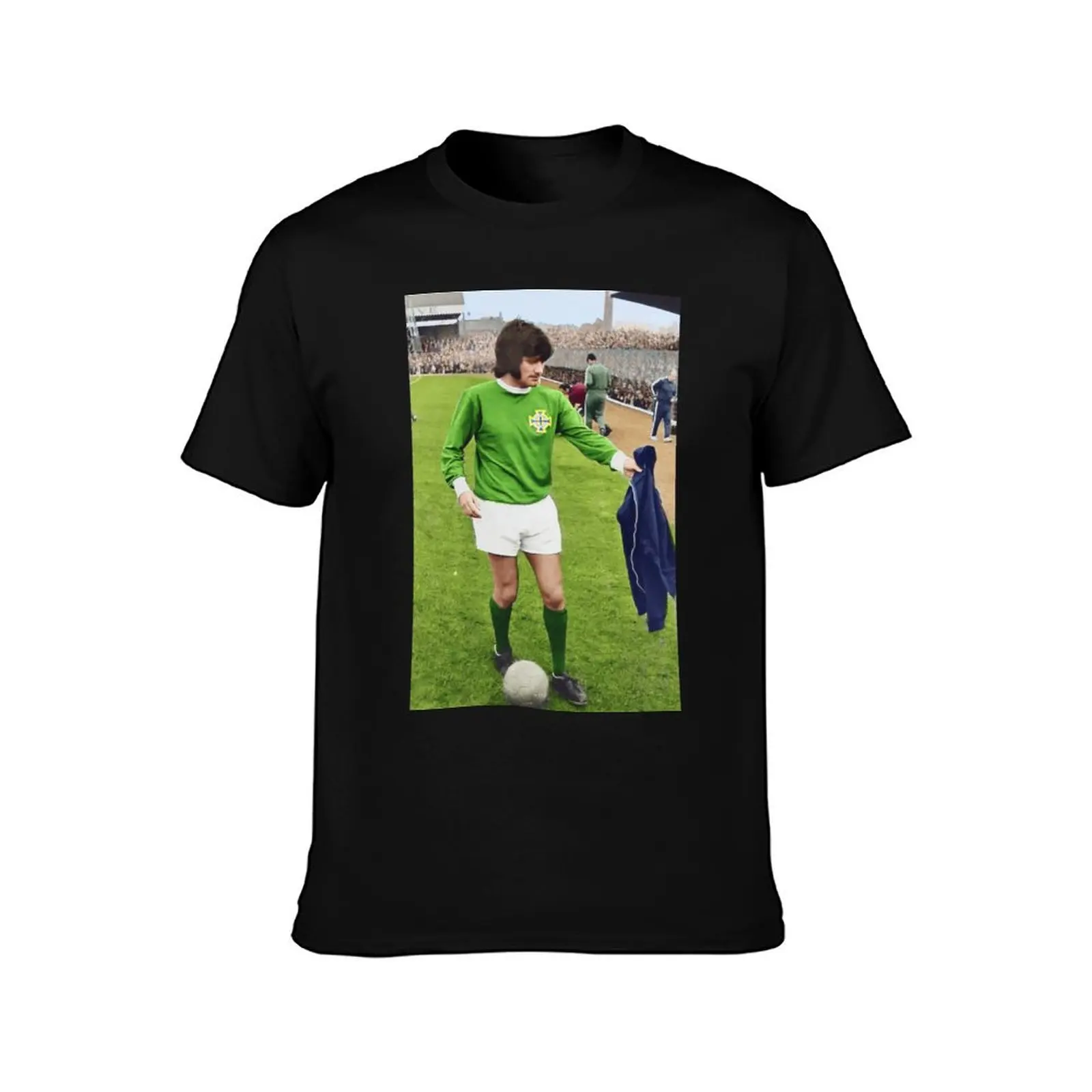 George Best for NI T-Shirt Holiday Casual Short Sleeve Top