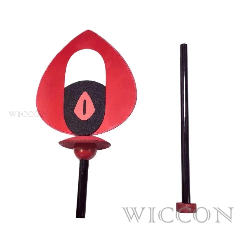 WAT Hazbin Hotel ALASTOR Cosplay Nail Gloves Props 85CM Detachable Vertical Microphone Sticks Canes Halloween C 2025 New