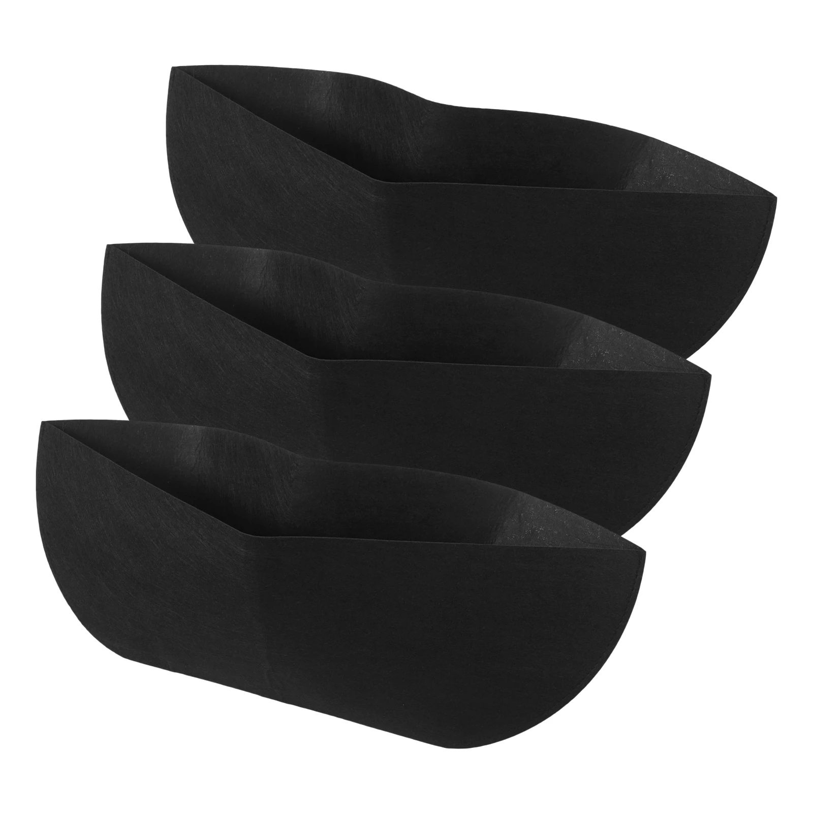 

3pcs 30in Lining for Hanging Felt Planter Insert Basket Liner Garden Pot Grow Bag Insert Trough Planter