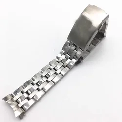 Steel Watch Band For TISSOT 1853 PRC200 T17 T461 T055 T014 Men Fold Clasp Strap Stainless  Chain 19mm 20mm