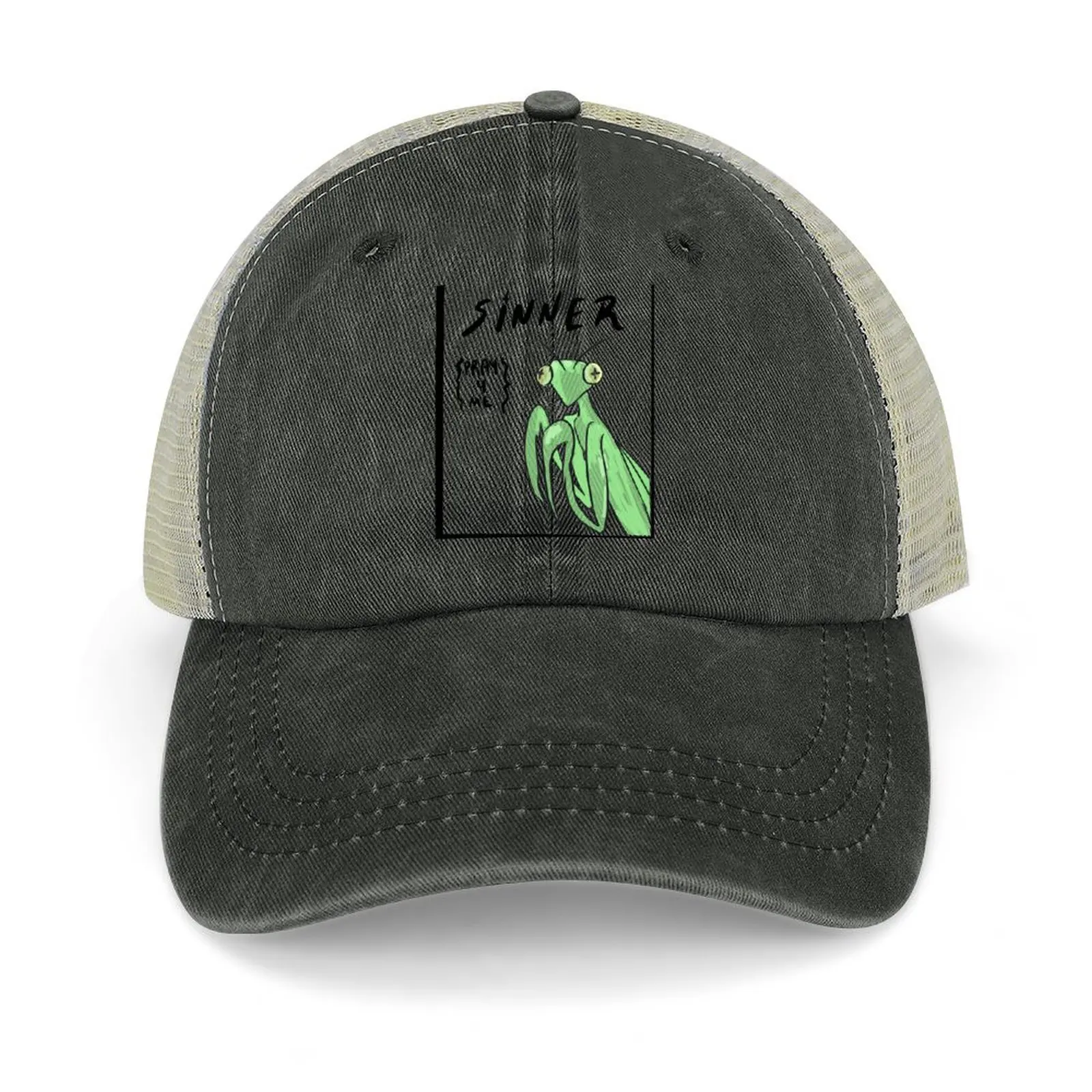 SINNER {PRAY 4 ME} Gorra de béisbol MANTIS Sombrero duro de rugby Gorra de hombre de marca Snap Back Hat Sombreros de mujer 2025 Hombres