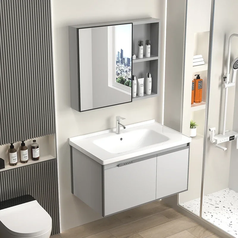 

Space Ceramics Bathroom Cabinets Washbasin Vintage Toilet Partition Bathroom Cabinets Vanity Shower Mobiletto Bagno Furniture