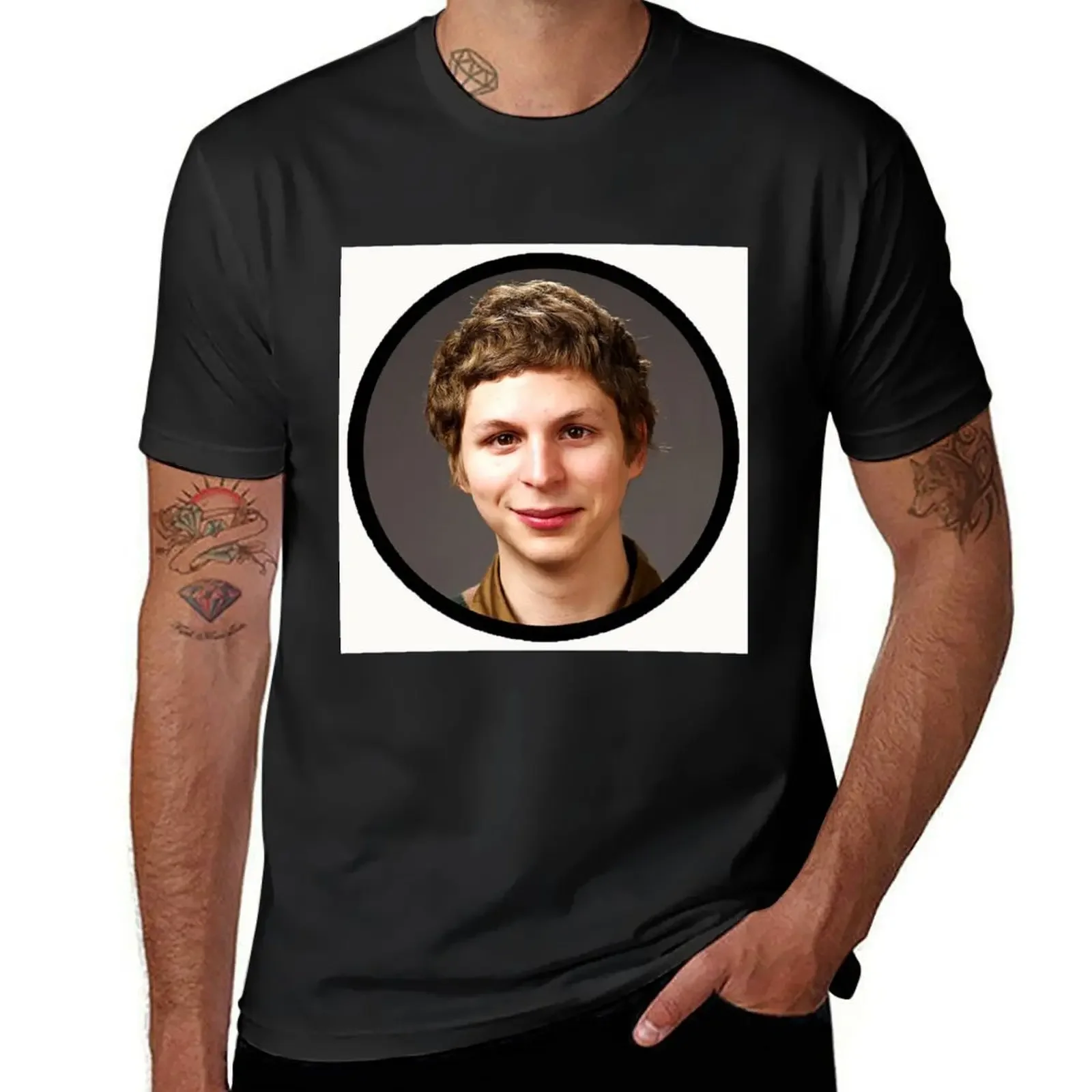 

Michael Cera T-Shirt luxury t-shirt graphics heavyweight t shirts for men