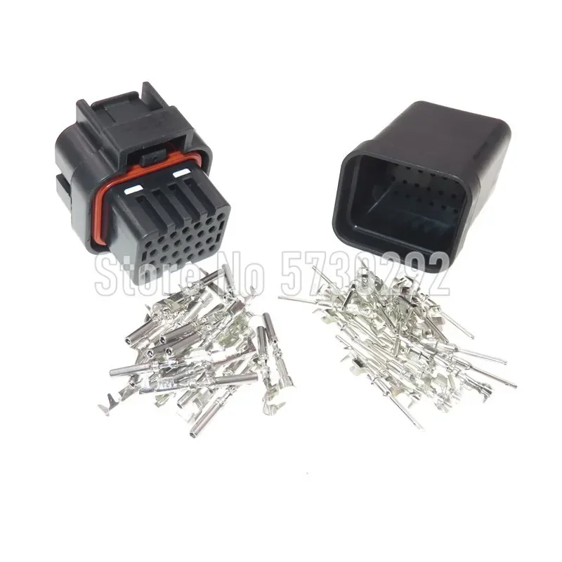 26P 1473416-2 Car ECU Socket Wiring Harness 6437288-6 Auto Computer Plug Waterproof Sealed Connector