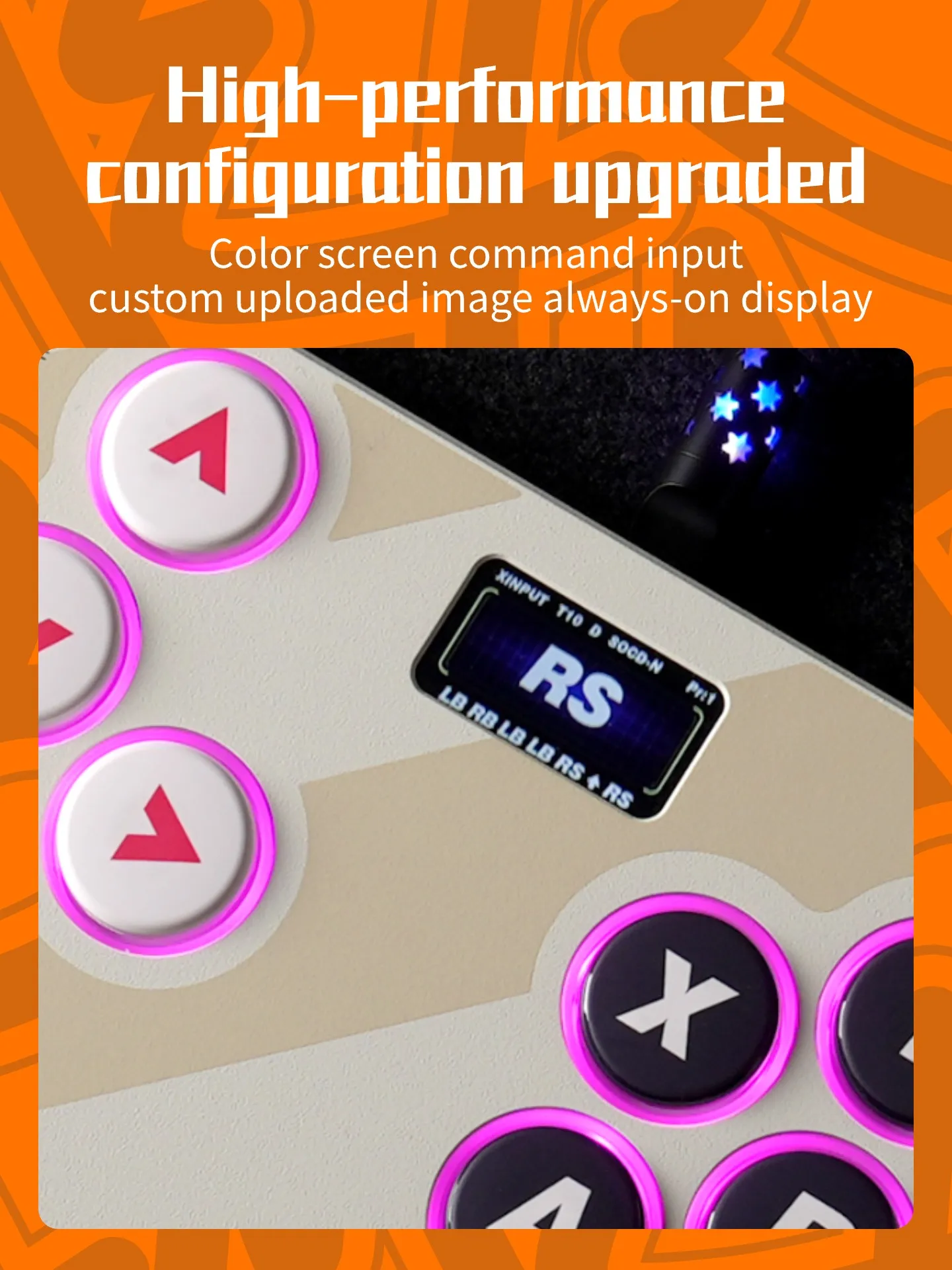 Haute42 TBGamer Hitbox HautePad Emotion III-17 Fighting Game