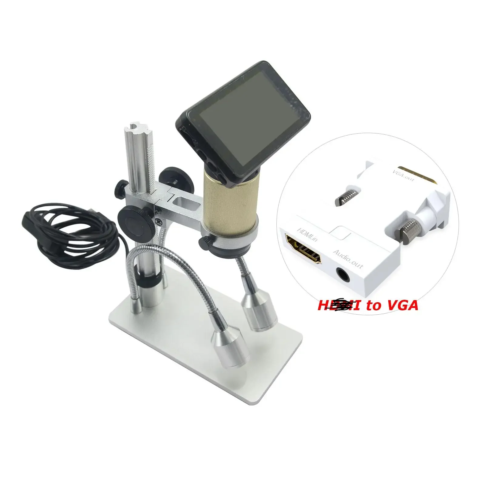 3MP 1080P Digital Magnifier Loupe Andonstar High Definition Microscope with 3