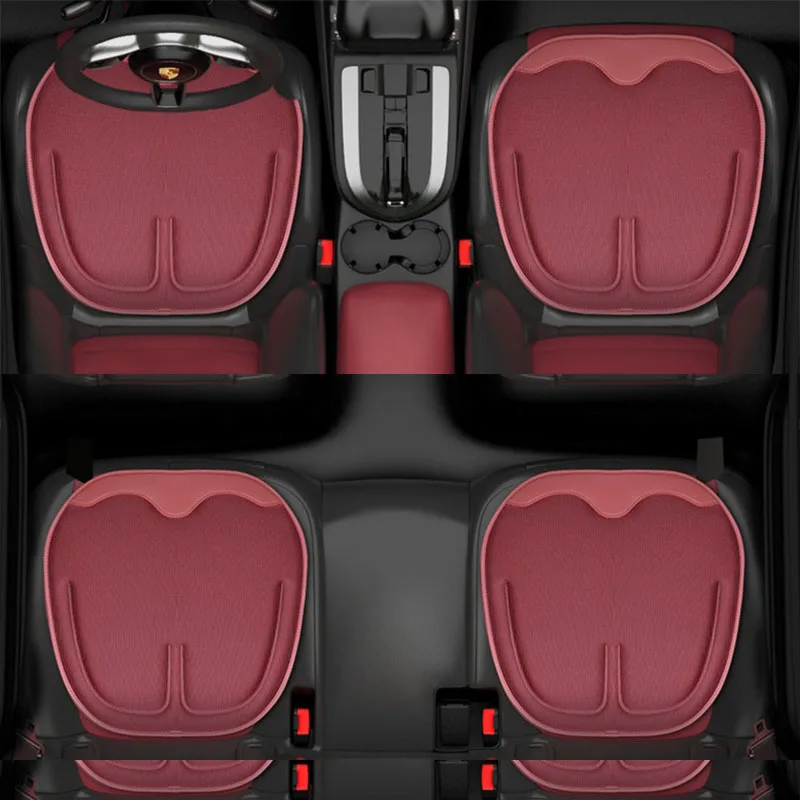 

Universal Four Seasons Car Gel Cooling Seat Cushion 3D Honeycomb Cool and Breathable Cool Ice Silk Car Home Office Chair Cushion