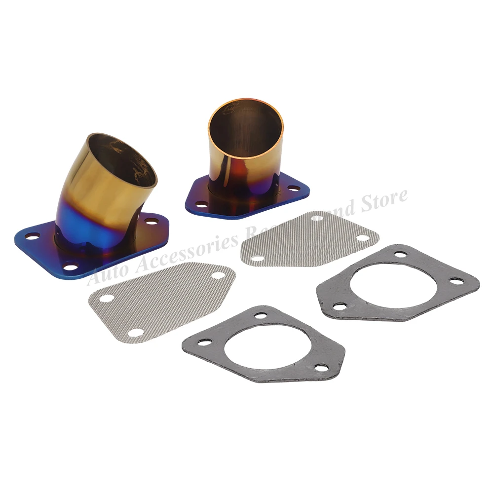 Końcówki wydechu ze stali nierdzewnej do CFMOTO CFORCE 850 1000 G3 2024+, 50mm z uszczelkami i osłonami przeciw iskrom, redukujące temperaturę.