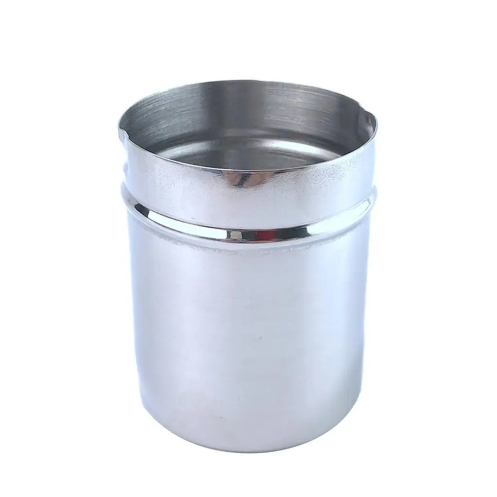 Reusable Stainless Steel Coffee Dosing Cup 58mm Espresso Powder Feeder Barista Sniffing Mug for Espresso Accessories