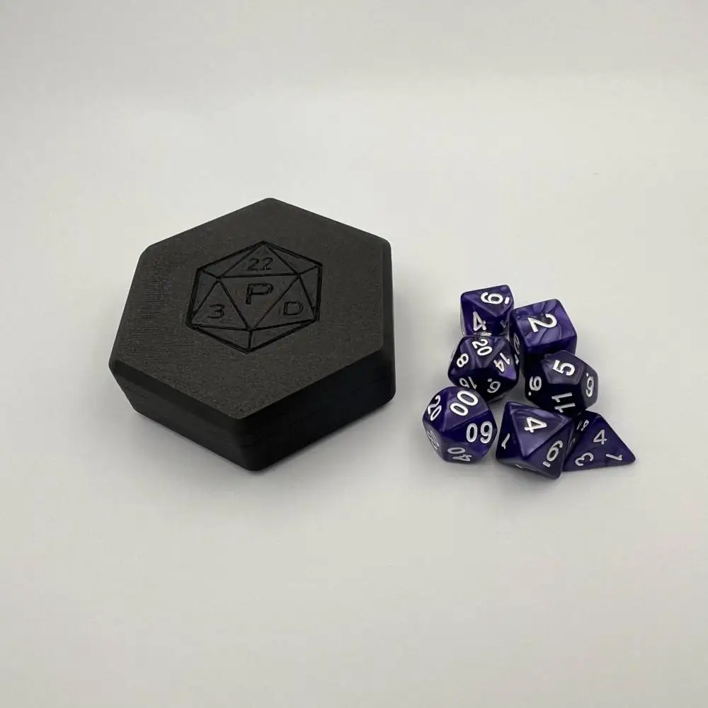 DnD Dice tray Acrylic Dice box for role play games players, for dungeons and dragon dice collection box rpg players dice tower