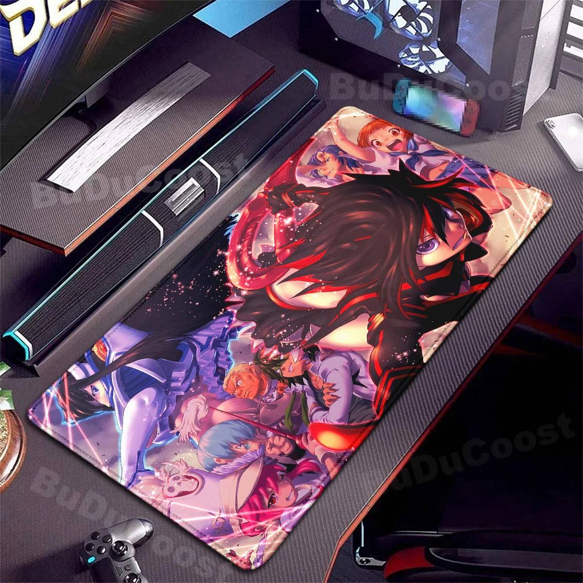 

Large XXL Gamer Mousepad 900x400mm Anime Kill La Kill Desk Mouse Pad Cute Matoi Ryuuko HD Table Pad Extended Gaming Keyboard Mat