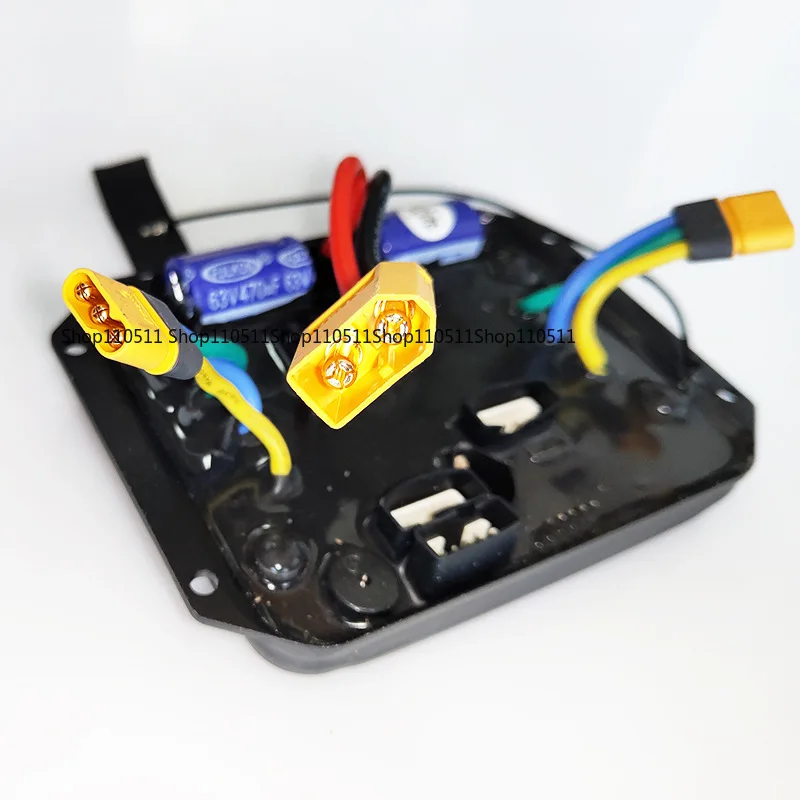Electric Four-wheel Skateboard Controller Electric Remote System, Electric Skateboard ESC Wheel Hub Dual-drive 7S10S