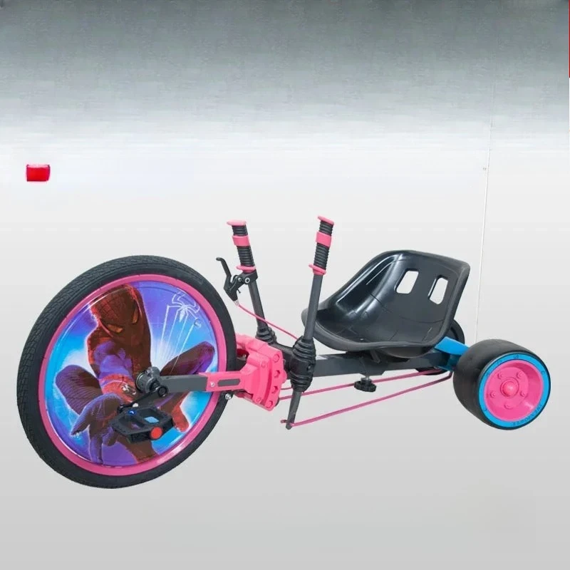 New Plaza Park rental adult pedal three-wheel drift car amusement kart