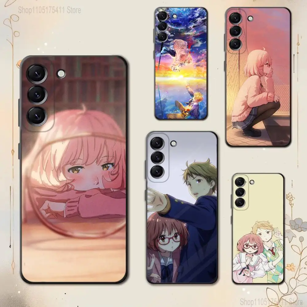 

Anime K-Kuriyama Mirai Phone Case For Samsung Galaxy A 73,72,51,53,52,71,22,5G,Note,J7,8,9 Soft Black Cover