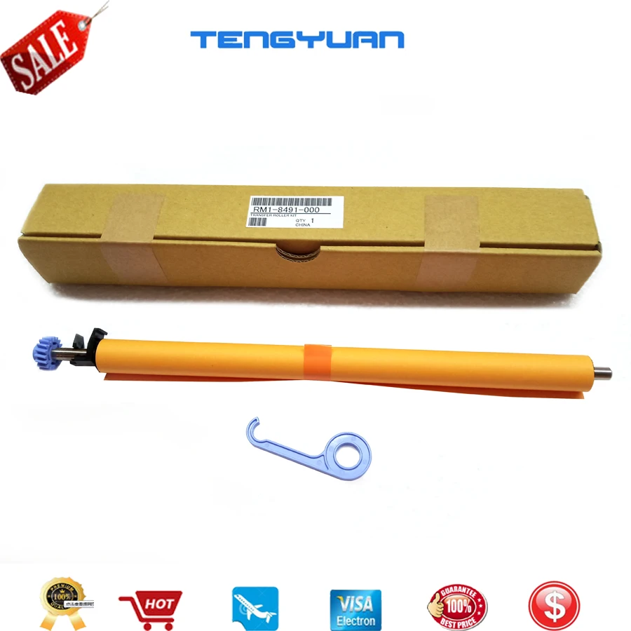 

RM1-8491 RM1-8491-000 Ролик переноса для HP M600 M601 M602 M603 M604 M605 M606 600 602 601 603 604 605 606 Ролик деталей принтера