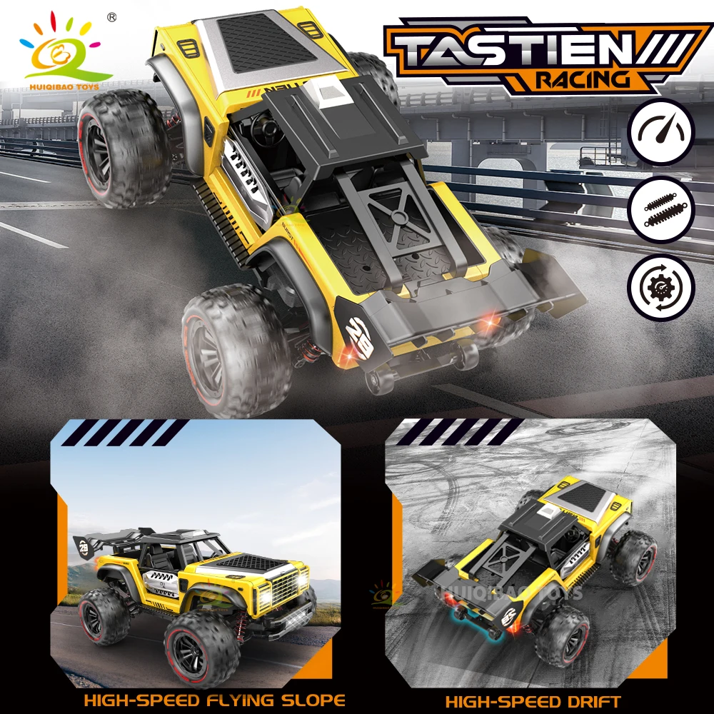 1:14 Scale Large RC Car 2.4G Remote High-Speed Drift 4WD Off-Road Vehicle Adult & Kids Toy Boys Birthday Gift
