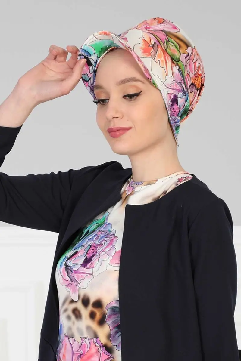 Gekamd Bone Natuur Patroon Met Hoed