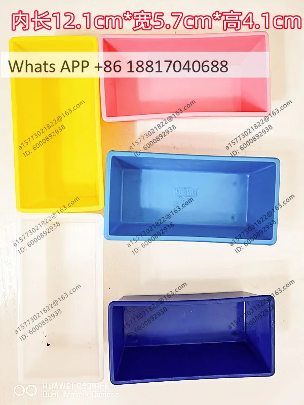Test plastic box, sweat-resistant color fastness test kit