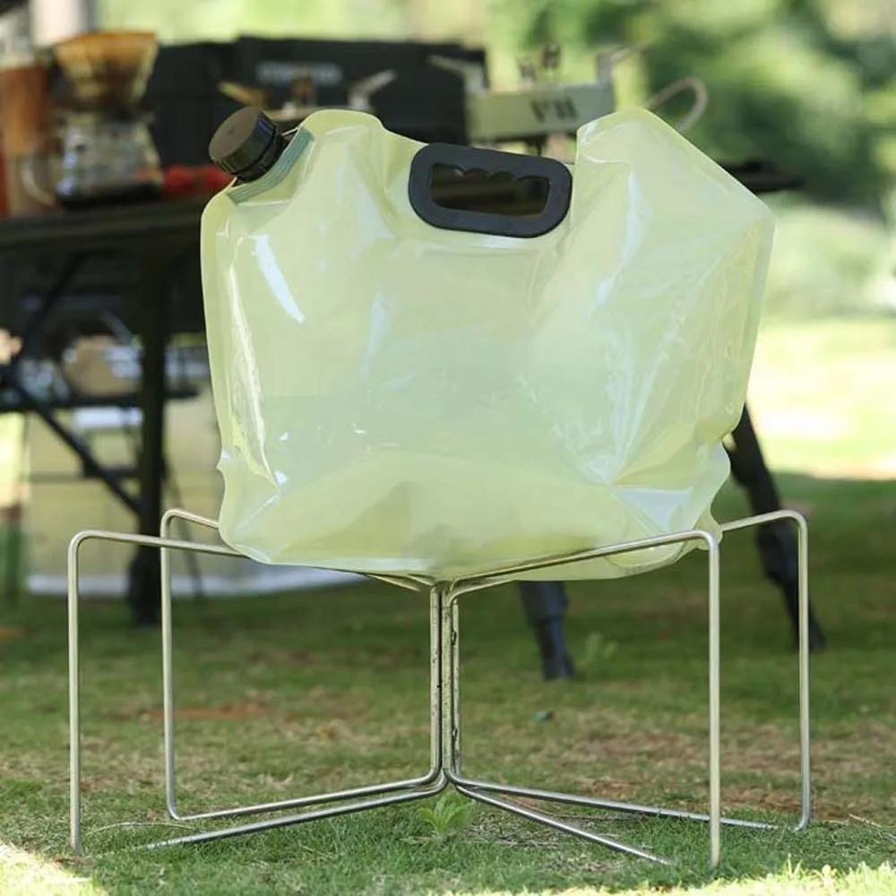 المضادة للانزلاق للطي برودة الوقوف لا تسرب بسهولة تجميع رف أمتعة قابل للطي الدقة الصلب مستقرة التخييم حامل محمول #4