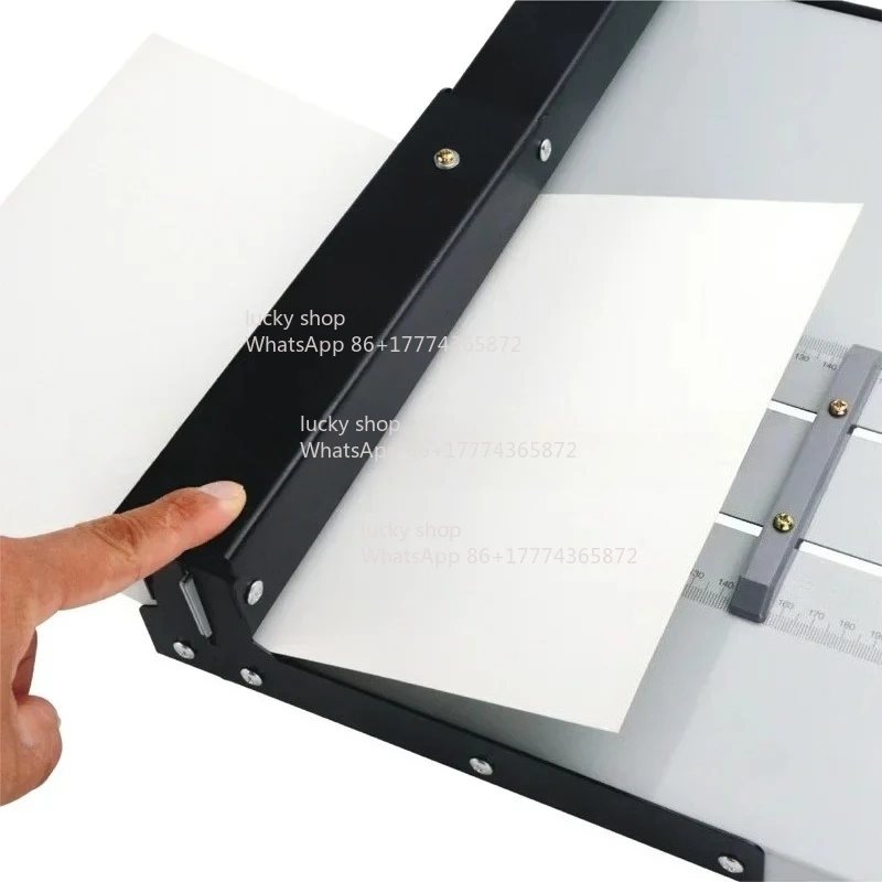 Gate Pressure Type Manual  Labor-saving Photo  Cover Pressing Line Solid Line Creasing Machine