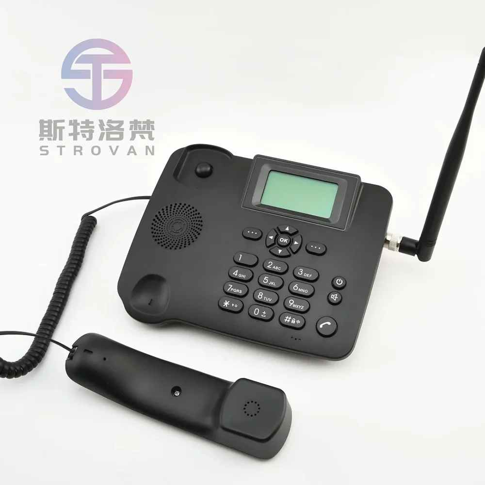 Fixed Phone Alternative with CDMA Support - Robust 800MHz Network Coverage with Antenna Boost for Clear Voice