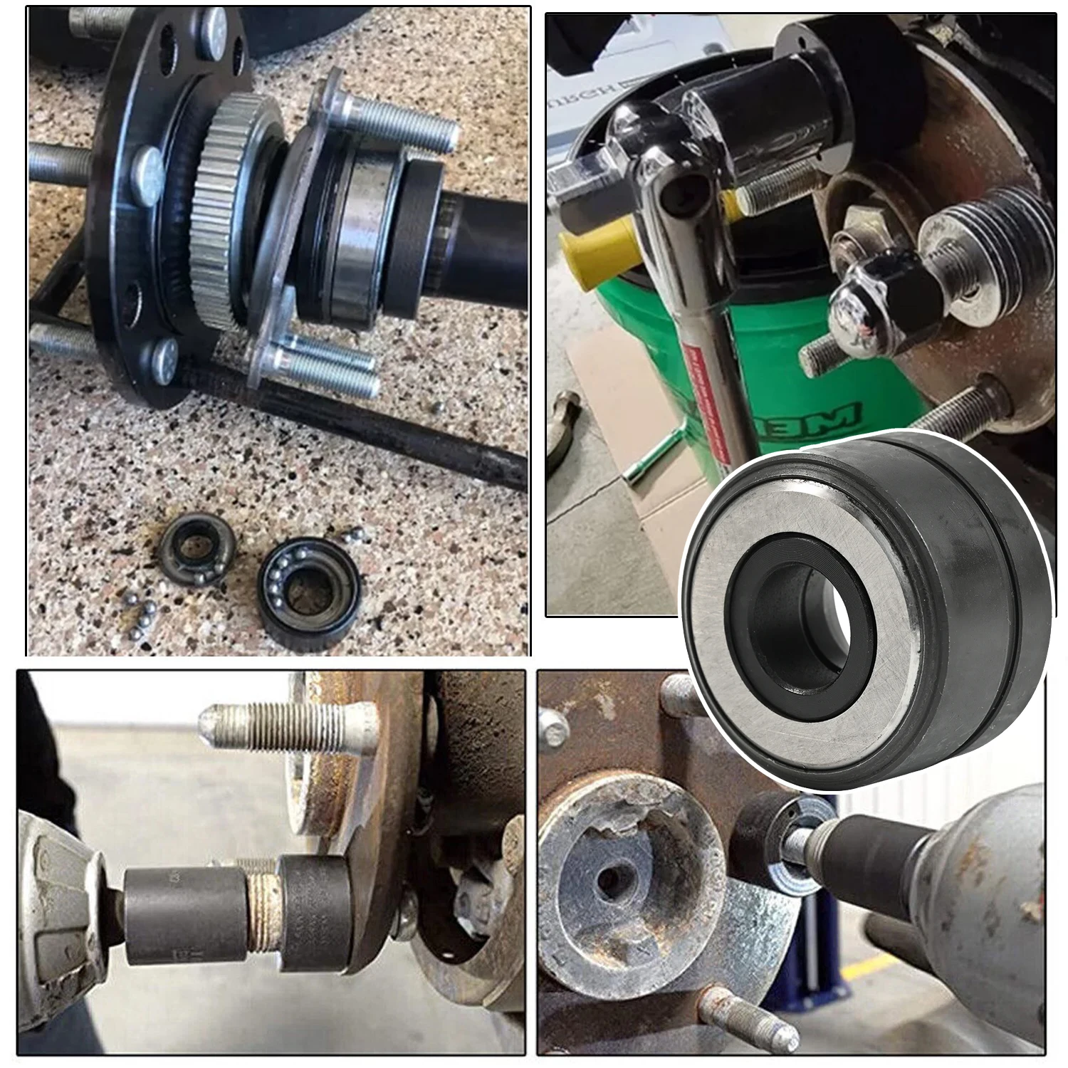 

22800 Carbon Steel Wheel Stud Installer , Replace Car SUV Light Duty Truck Tire Tyre Wheel Studs Install Automotive Hand Tool