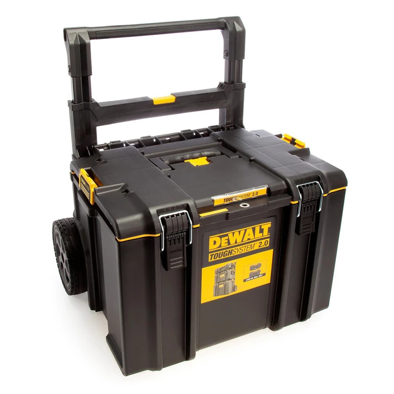 DEWALT DWST83295-1 DS450 Tool Box Handle and Wheel Hardness Tough System Tools Case High-Capacity Portable ToolBox