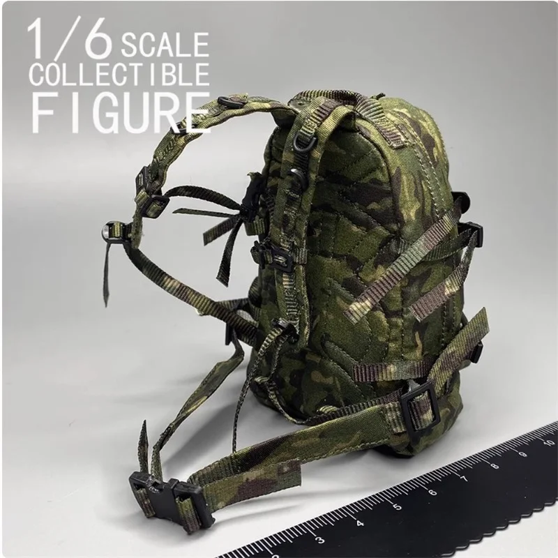 DAM 1/6 Soldier Combat Backpacks Mini Outdoor Trekking Camping Camouflage Knapsack Model Fit 12'' Action Figure Body In Stock