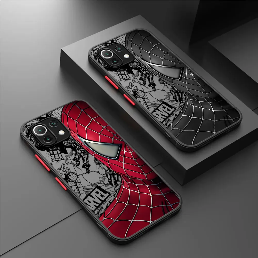 Cover Soft Phone Case for Xiaomi Mi 11T 10T 11 Lite 12T Pro 12 13 Pro 9T 13 Lite 12T 10T Hard PC Print Marvel Spider-Man Venom