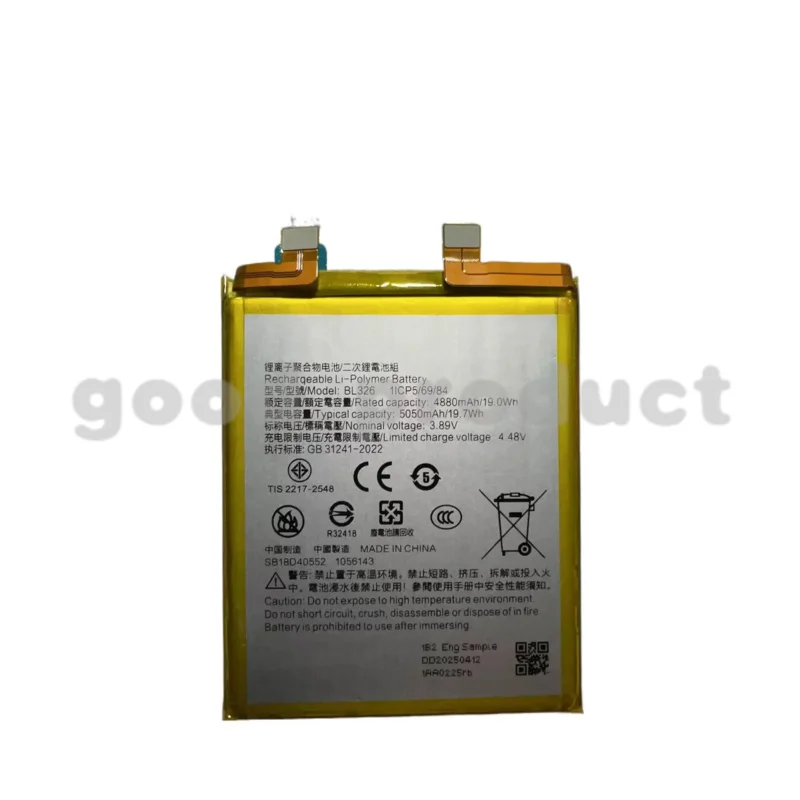 For 2025 Year New BL326 Original Battery 5100mAh BL326 For Lenovo Legion Y70 L71091 Mobile Phone Batteries BL 326 +Tools